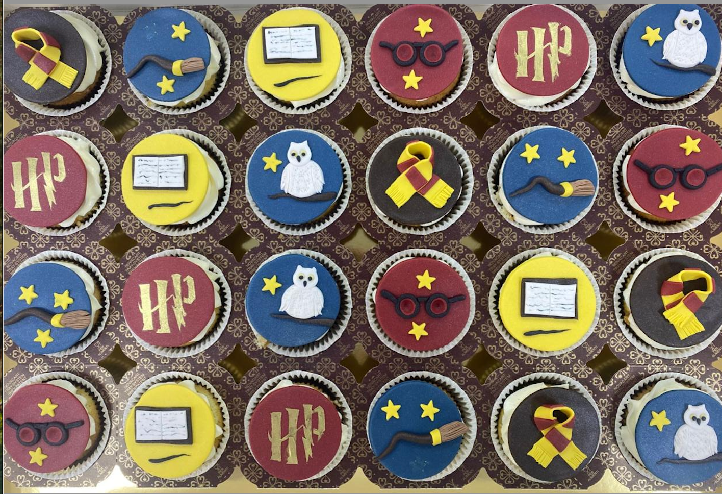 Harry Potter Cupcakes - 12